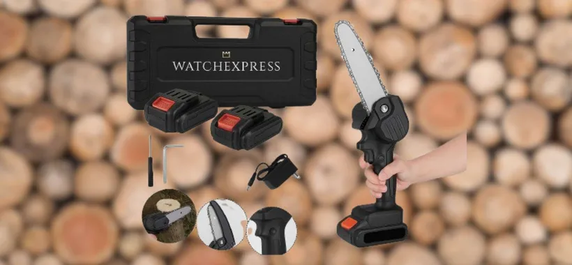 A 28,99€ questa motosega con 2 batterie e valigetta è un MEGA AFFARE