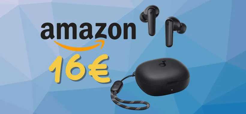 Folle offerta su Amazon per gli auricolari wireless Anker P20i (solo 16€)
