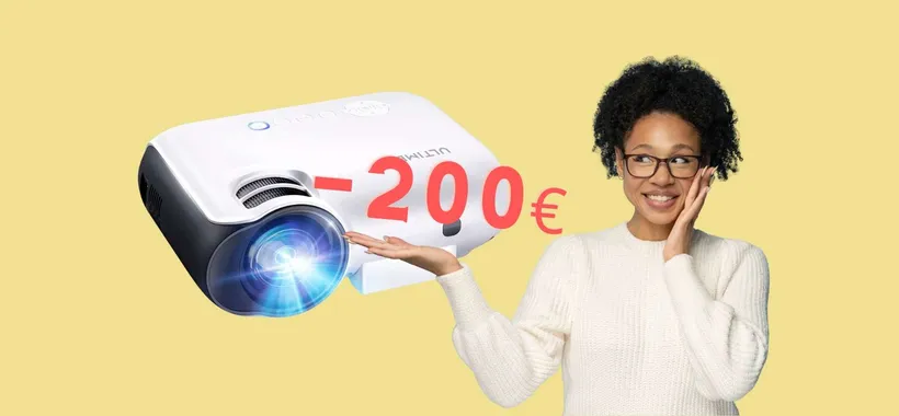 Il cinema a casa con questo proiettore FHD in SUPER SCONTO (-200€)