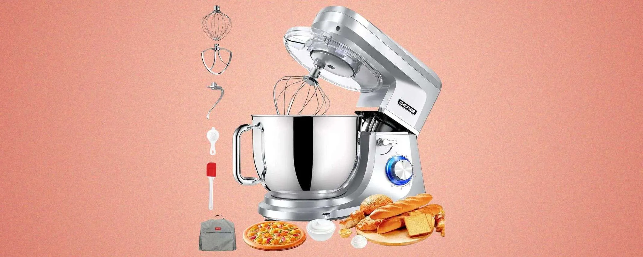 Impastatrice Professionale con utensili in SUPER SCONTO: la paghi 90 euro in meno