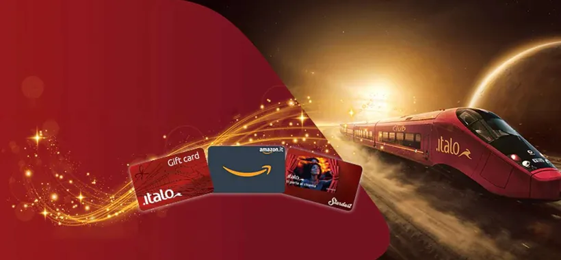 Italo, con il nuovo concorso gratuito vinci buoni regalo Amazon (e non solo)