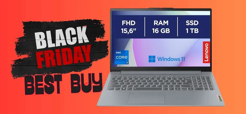 Lenovo IdeaPad Slim 3 con Intel Core i7 a 230€ in meno per il Black Friday