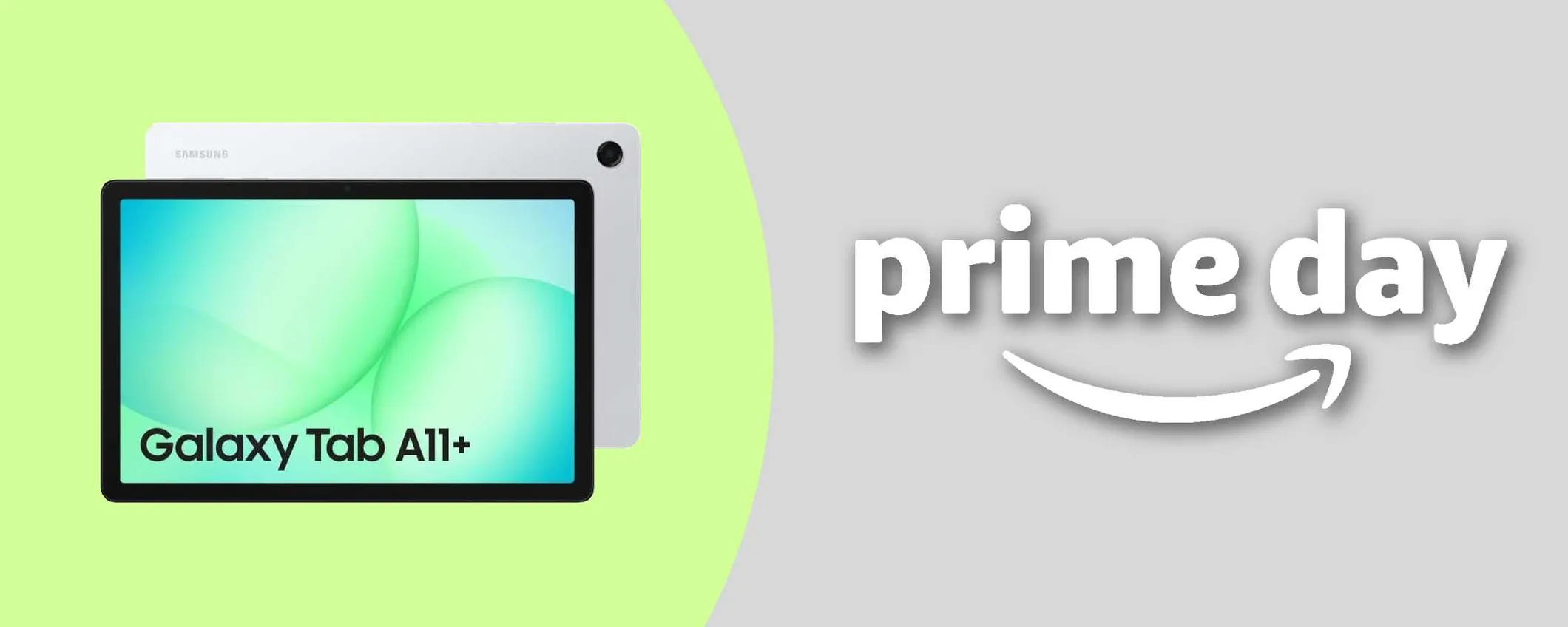 Samsung Galaxy Tab A11+ a meno di 200€: offerta Prime Day Amazon