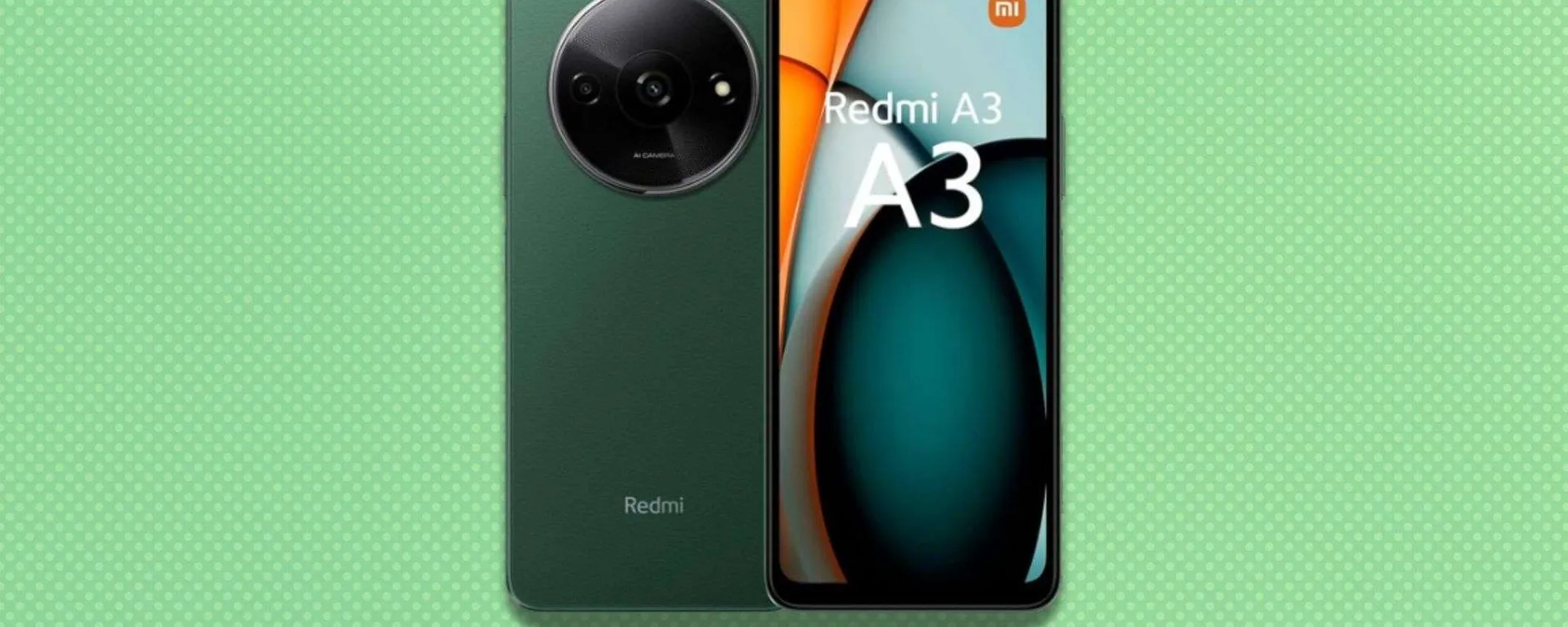 A questo prezzo il Redmi A3 è irresistibile: oggi lo paghi meno di 85€