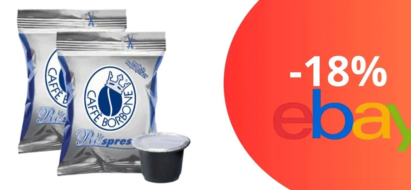 400 Capsule Borbone Blu a prezzo shock: non farti sfuggire la promo limitata!