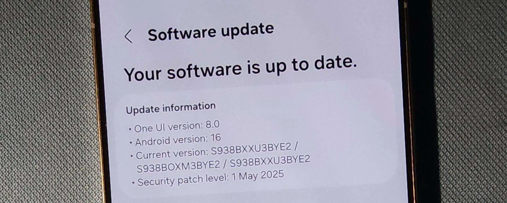 One UI 8 è già arrivata su Samsung Galaxy S25 Ultra: immagini e video