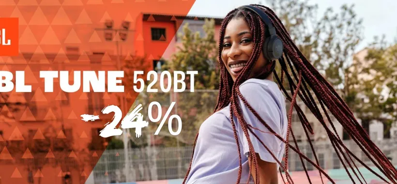 Super prezzo su Amazon per le mitiche cuffie wireless JBL Tune 520BT