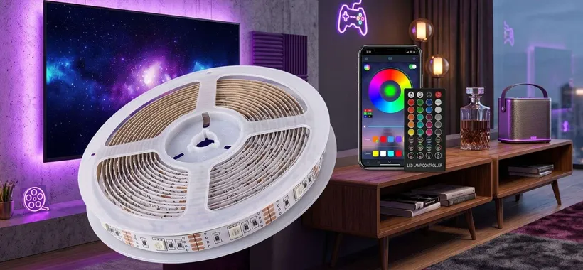 La striscia LED perfetta per la TV costa pochissimo su Amazon Haul (10,99€)