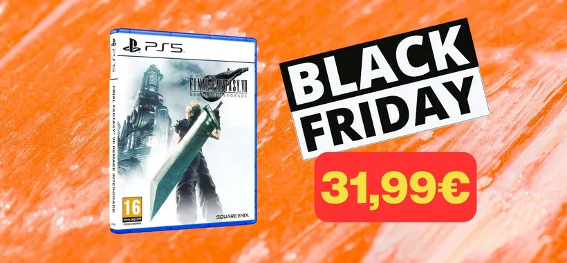 Final Fantasy VII Remake Intergrade al MINIMO STORICO per il Black Friday