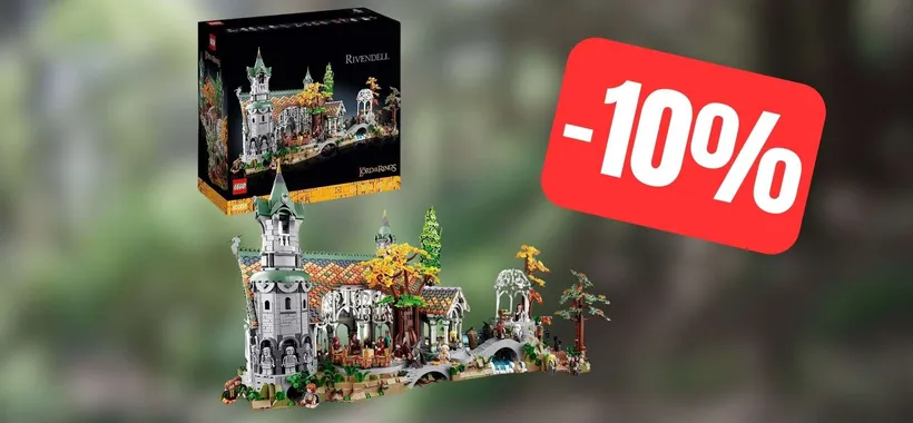 LEGO Gran Burrone: il set da SOGNO torna in OFFERTA su Amazon (a rate)