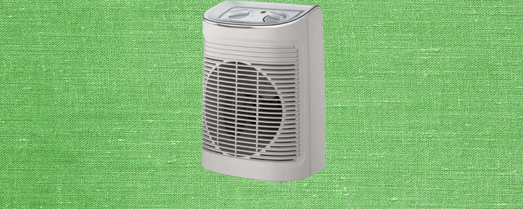 Termoventilatore in offerta con il 33% di sconto: addio notti fredde