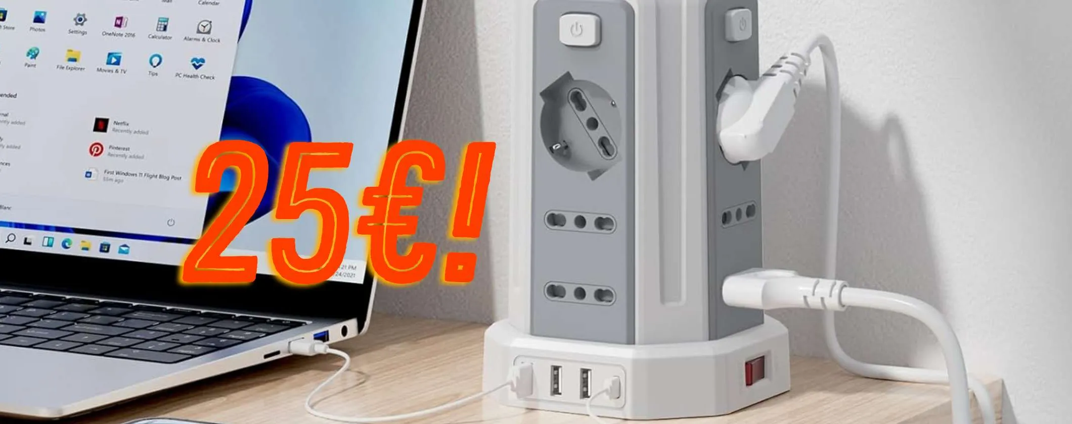 Ciabatta Multipresa 12 Prese a soli 25€ è un sogno su Amazon