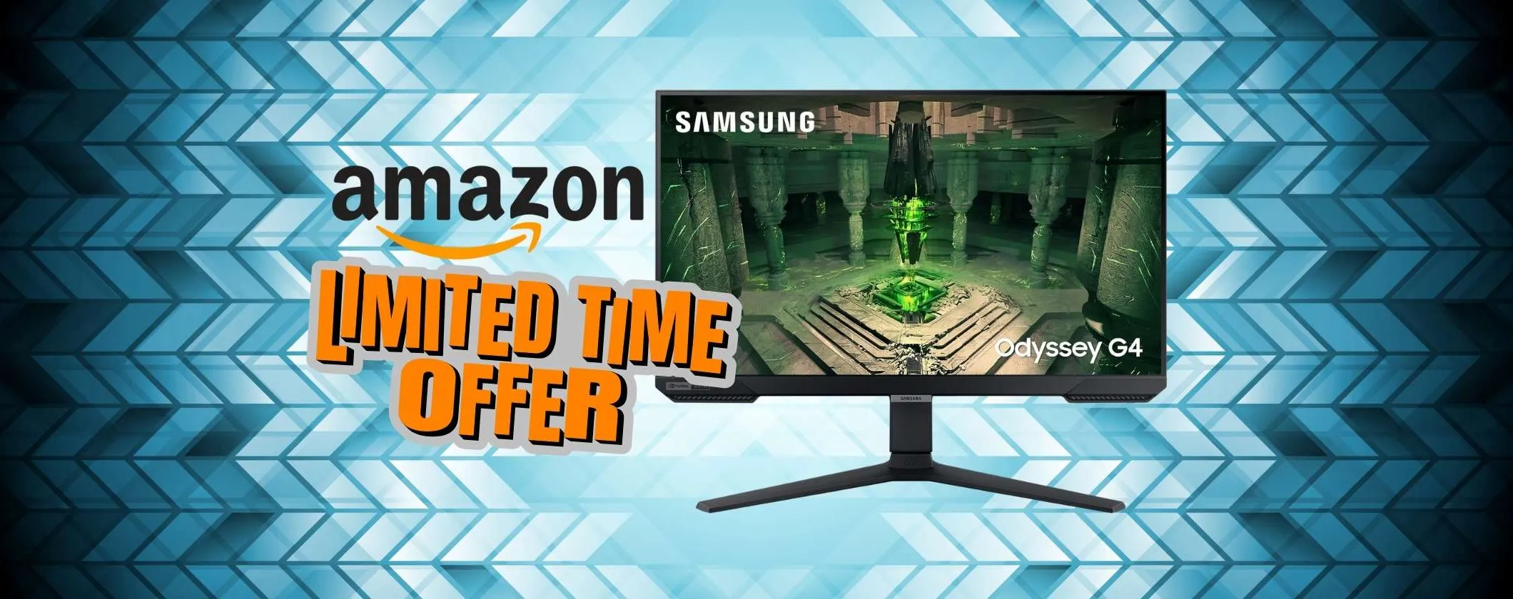 Samsung Odyssey G4 è il RE dei monitor da gaming e ora è in offerta