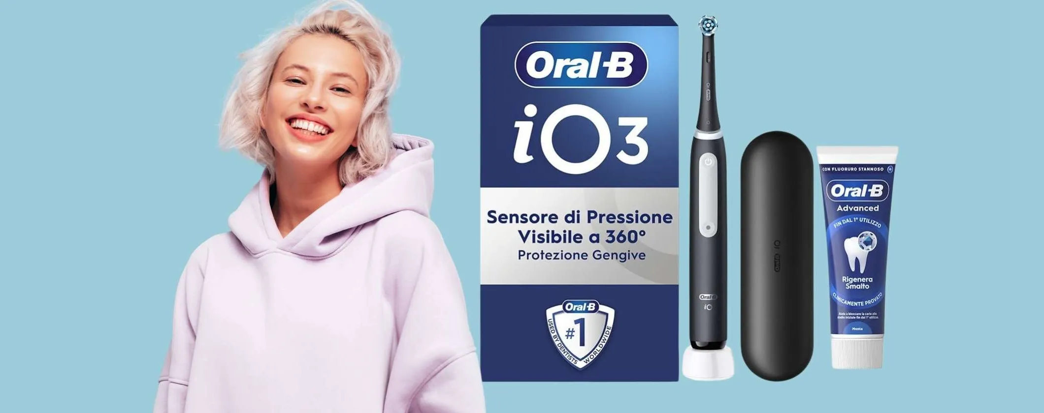 Oral-B iO 3: lo spazzolino elettrico che fa una grande differenza (-57%)