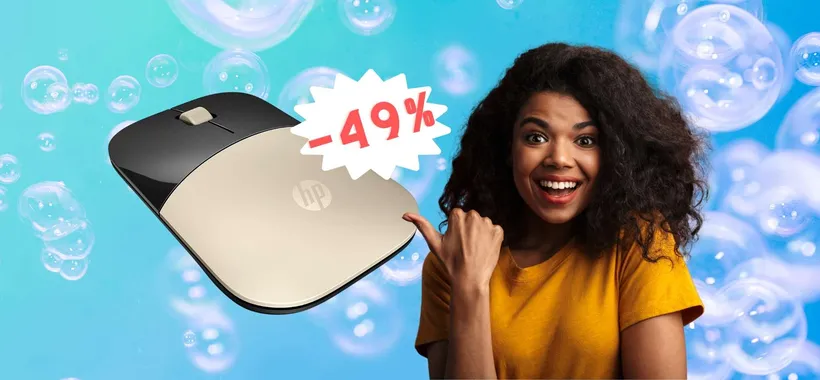 Mouse wireless HP preciso su Amazon quasi a METÀ PREZZO