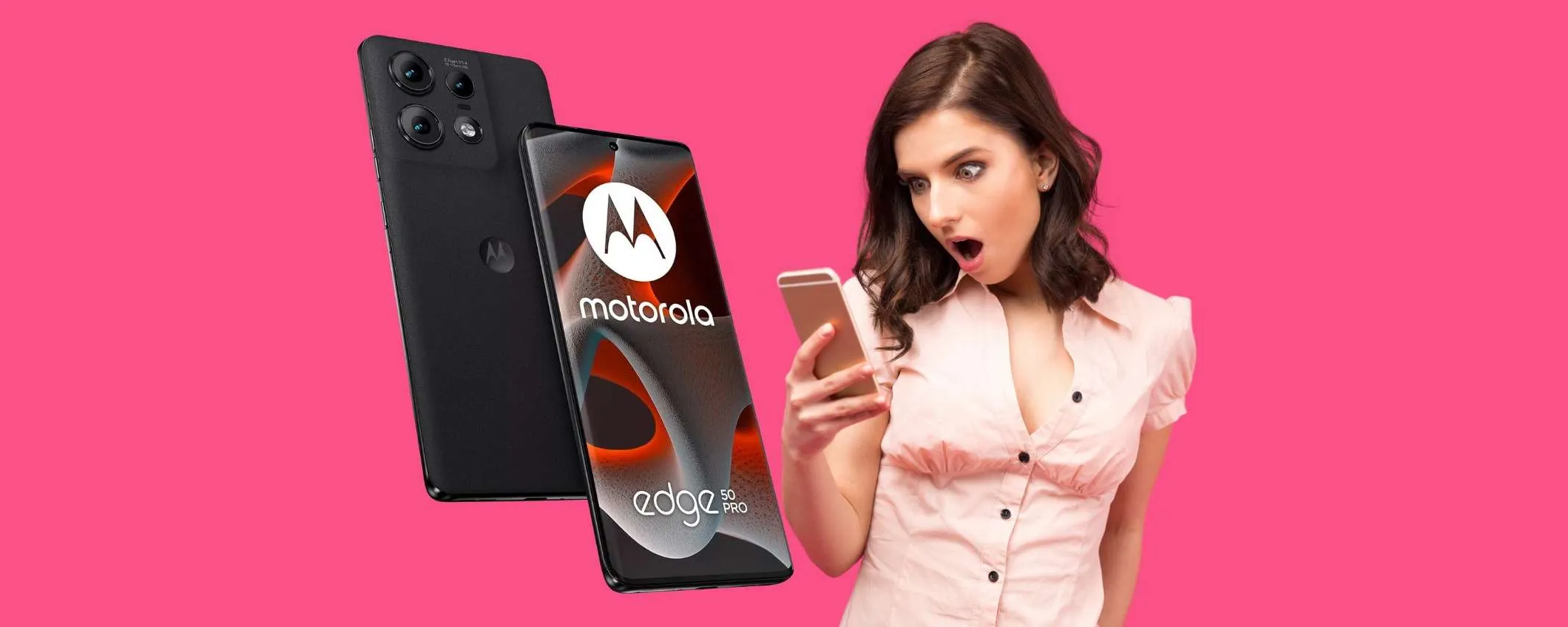 Motorola Edge 50 Pro (12/512GB) quasi a METÀ PREZZO su eBay
