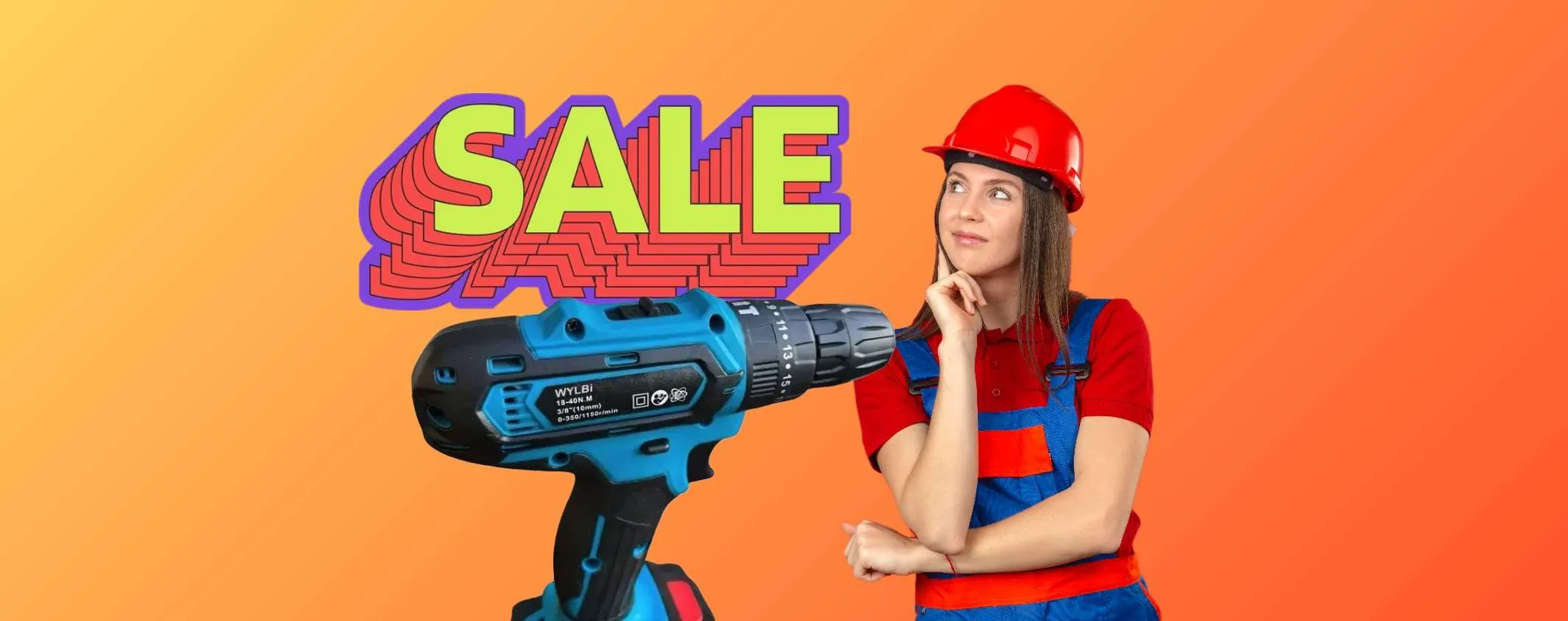 Trapano Avvitatore Doppia Batteria a 31€ solo oggi su eBay