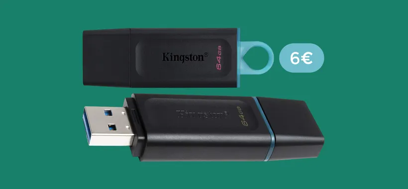Chiavetta USB 64GB: veloce, compatta ed a prezzo STRACCIATO (6€)