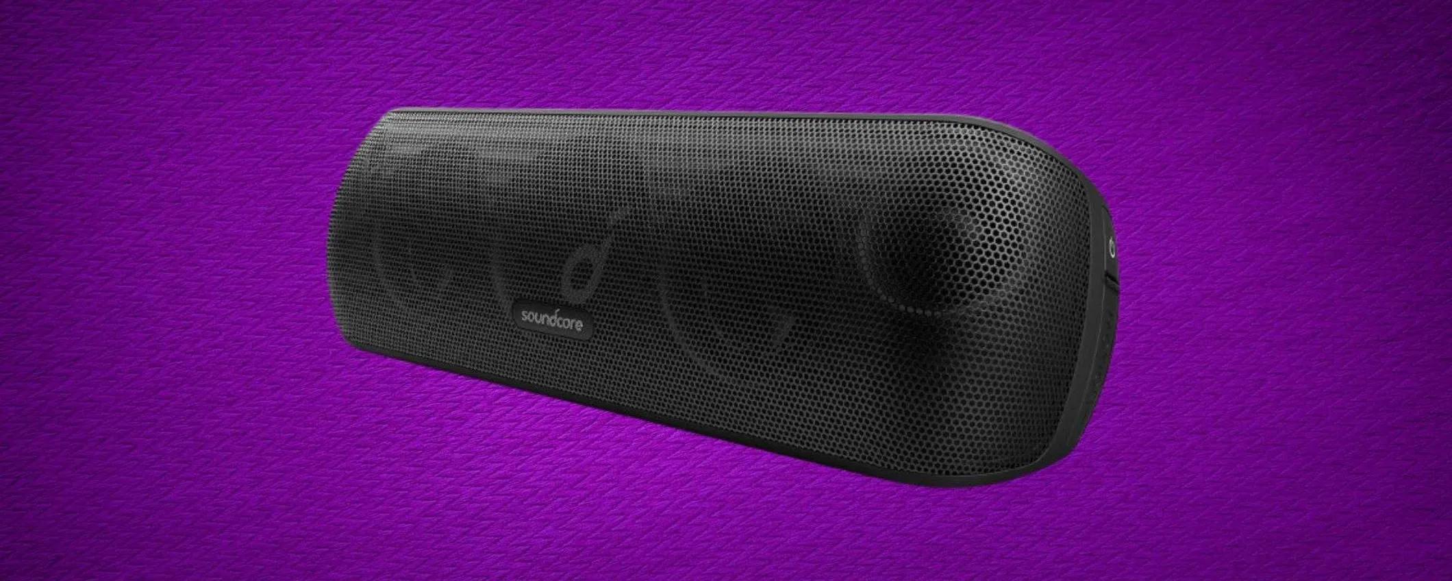 Soundcore Motion+ in offerta con il 33% di sconto: bassi potenti e resistenza all'acqua