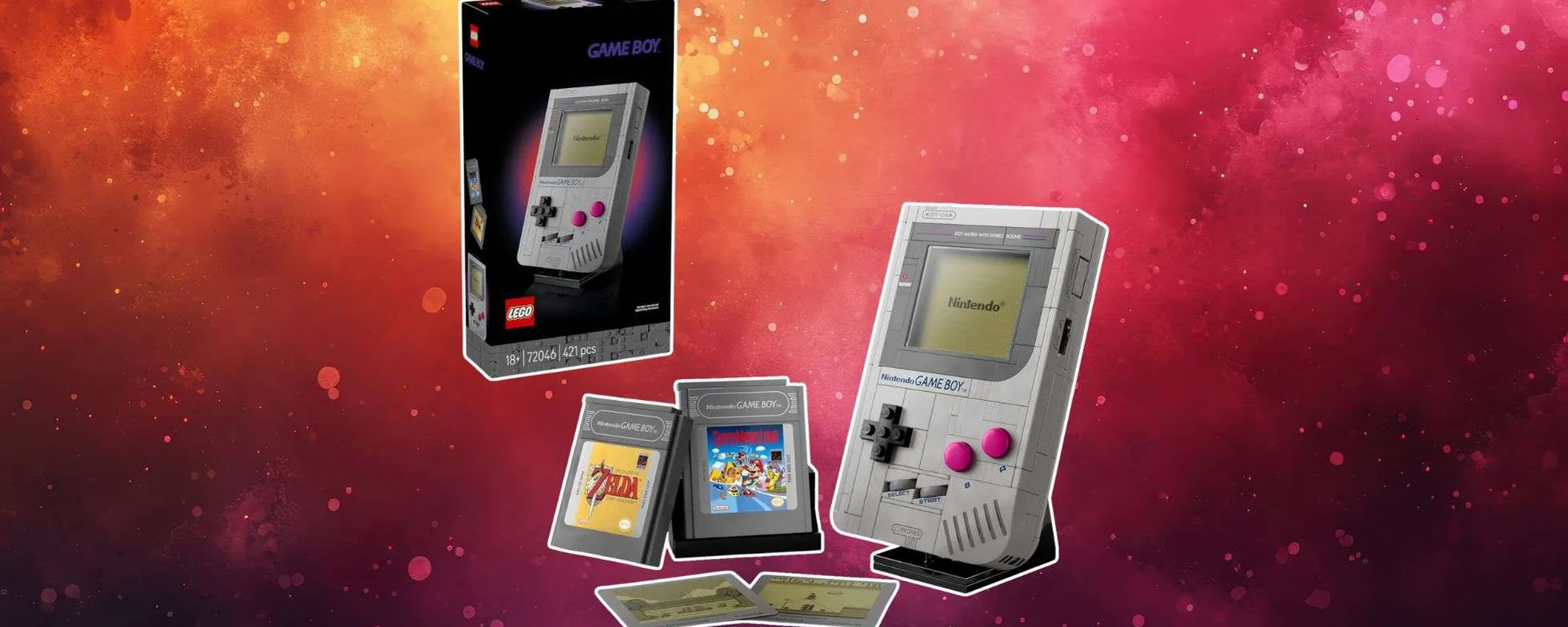 LEGO Game Boy: il set retrogaming è in offerta su Amazon (-20%)