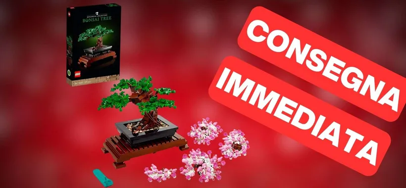Il set LEGO Bonsai torna su Amazon in OFFERTA per Natale