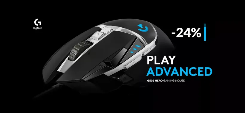 Mouse Logitech con peso regolabile: precisione ASSOLUTA (68€)