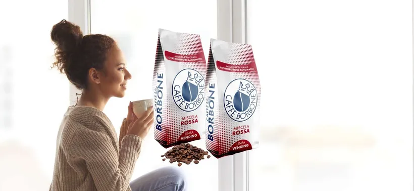 6 Buste Caffè Borbone in grani a soli 6€ al KG